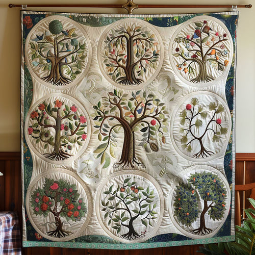 Tree Of Life Verdant Vitality WN1209063CL Quilt