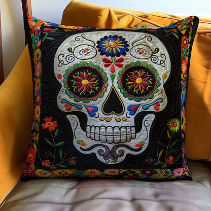 Calavera Sugar Skull WJ2009035CL Quilt Pillow Case