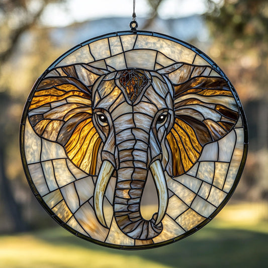Elephant Head WY2202138CL Suncatcher