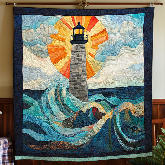 Lighthouse Patchwork WP1411002CL Quilt