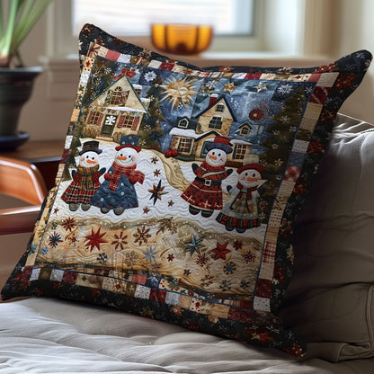 Christmas Village WJ1211038CL Quilt Pillow Case