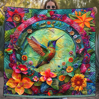 Tropical Hummingbird WJ3009022CL Quilt