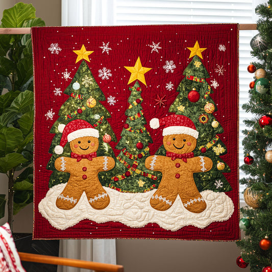 Christmas Gingerbread WJ1811019CL Quilt