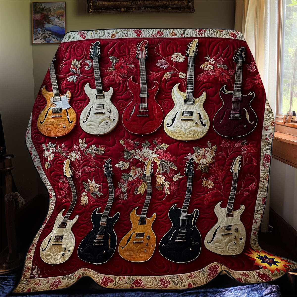 Guitar Collection WY1012037CL Quilt