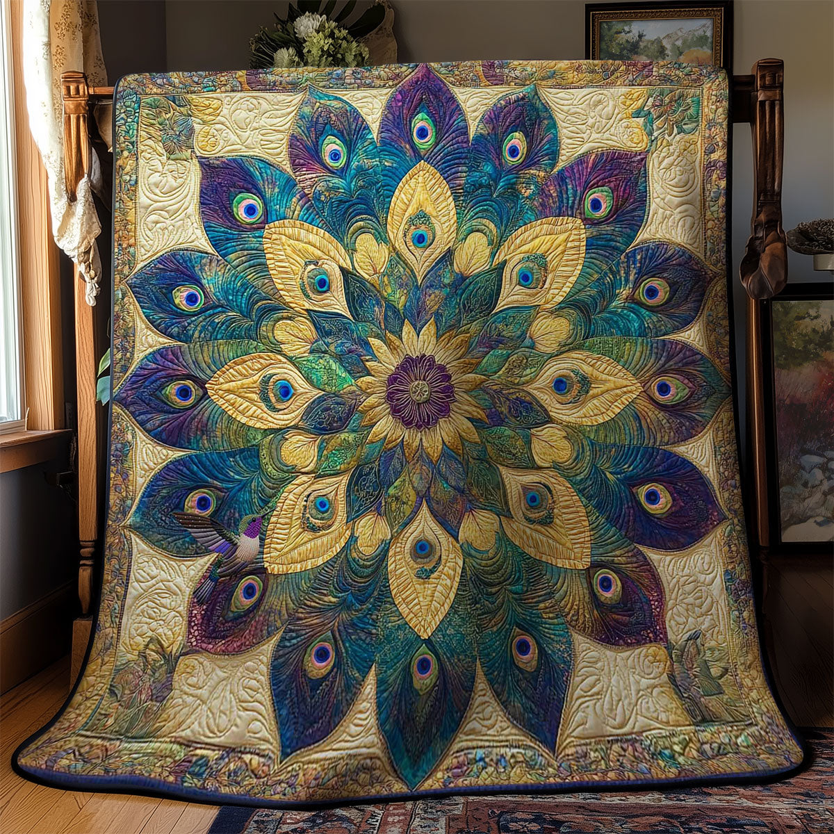 Peacock Radiance WN2111001CL Quilt
