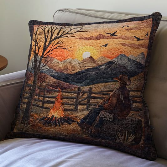 Cowboy Western WX3012053CL Quilt Pillow Case