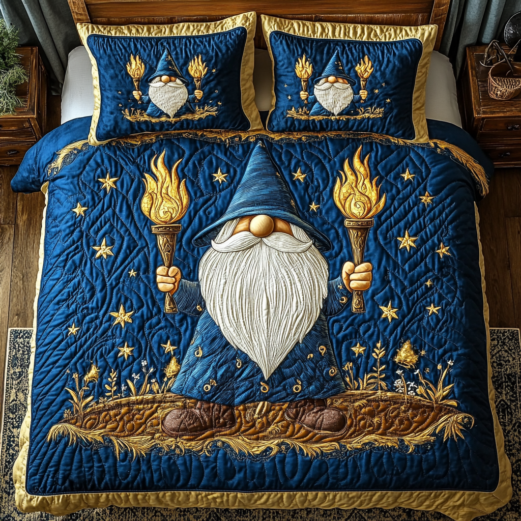 Gnome And Flame WY0801106CL Duvet Cover Set