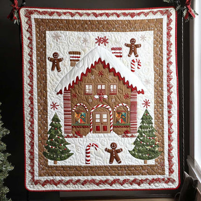 Gingerbread Christmas WP1511020CL Quilt