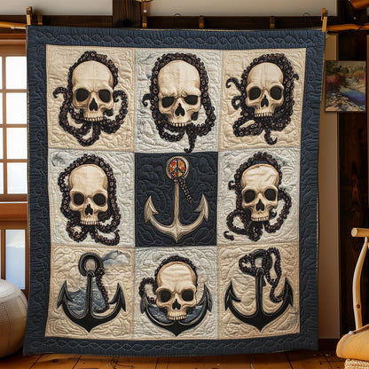 Skull Seas WN2311036CL Quilt