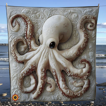 White Octopus WY1012057CL Quilt