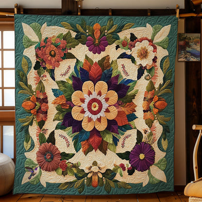 Flower Garden WY0911001CL Quilt
