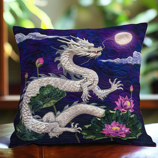 Lotus Dragon WJ1309042CL Quilt Pillow Case