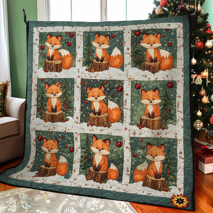 Winter Of Fox WY2611025CL Quilt