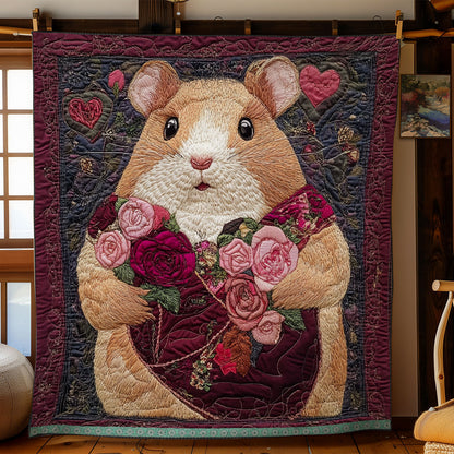 Hamster Rose WX0512022CL Quilt
