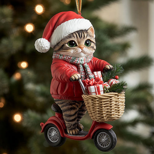 Snowy Scooter CP2411058CL Christmas Ornament