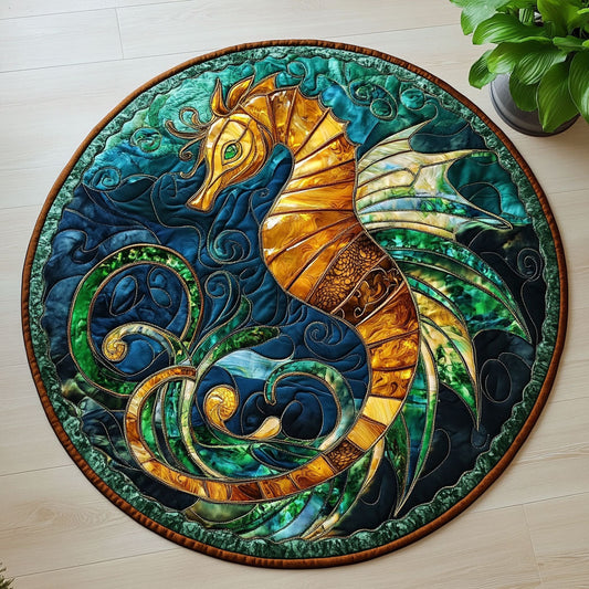 Seahorse CW1406032CL Quilted Round Mat