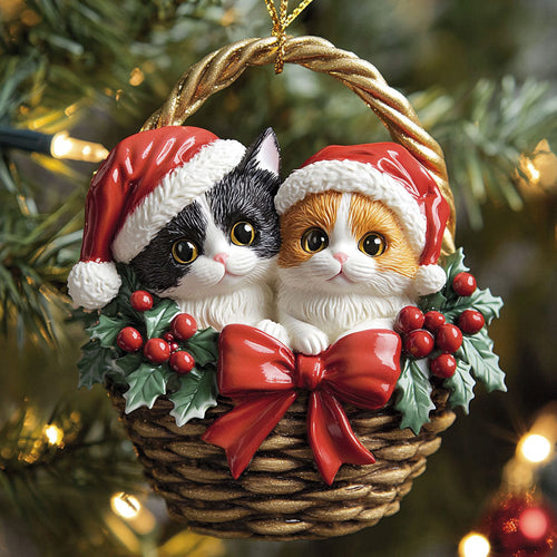 Cats Noel CP1610015CL Christmas Ornament