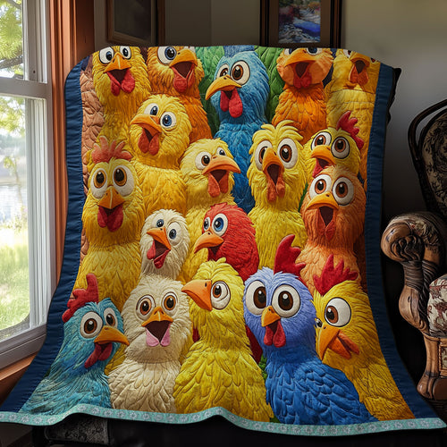 Funny Chicken WX1511022CL Quilt