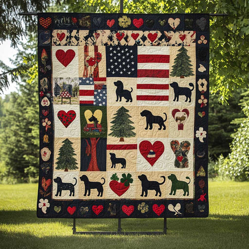 Dachshund Heart Of America WN2709112CL Quilt
