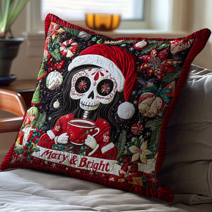 Santa Skull  WY1012014CL Quilt Pillow Case