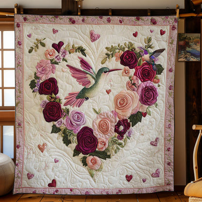 Hummingbird Romance WN1112051CL Quilt