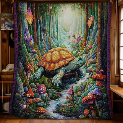 Turtle Forest WY2611016CL Quilt
