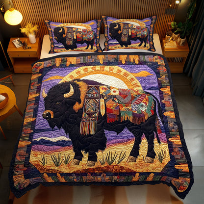 Bison Native American WJ2612026CL Duvet Cover Set