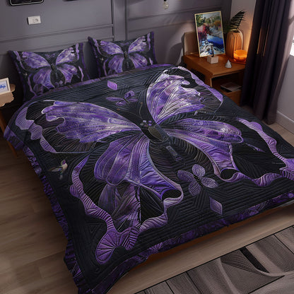 Midnight Butterfly Dance WN0710086CL Duvet Cover Set