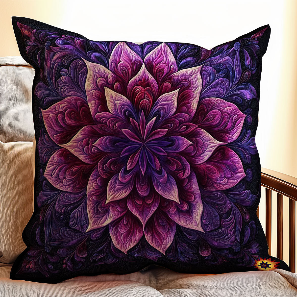 Mystic Flower Bloom WY0912085CL Quilt Pillow Case