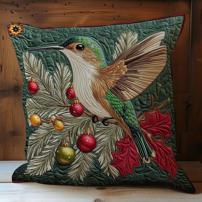 Christmas Hummingbird WY2911059CL Quilt Pillow Case