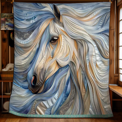 Horse Waves WN1209049CL Quilt