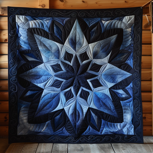 Blue Flower WN2009004CL Quilt