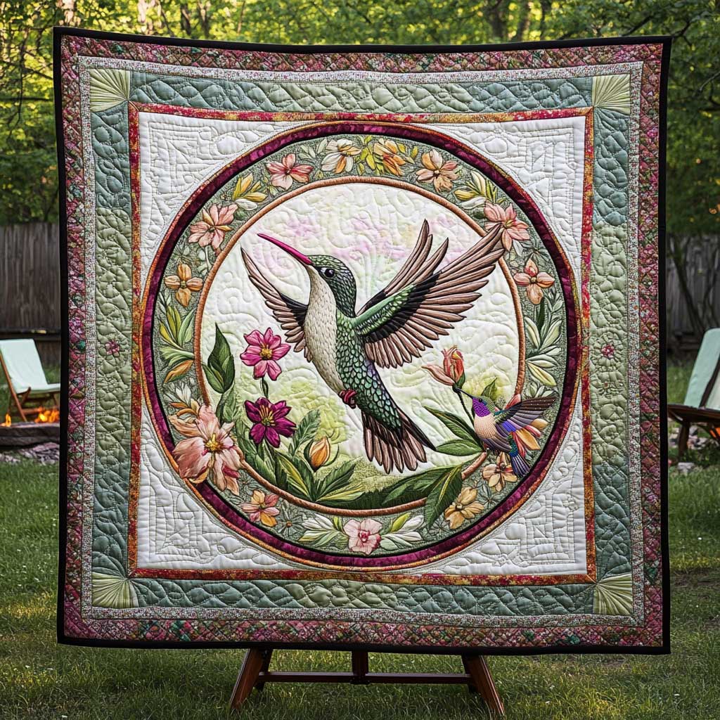 Hummingbird Blossom Dreams WN0910001CL Quilt