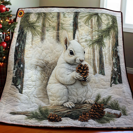 White Squirrel WY1911103CL Quilt