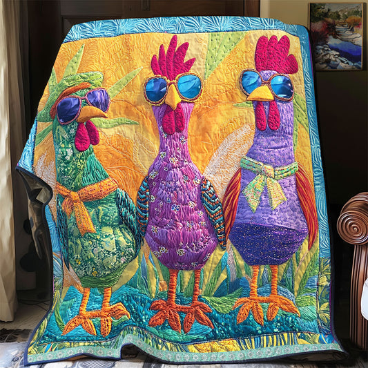 Funny Chicken WX1912041CL Quilt