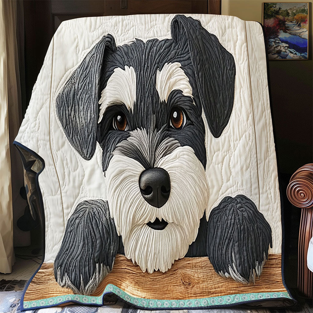 Schnauzer Puppy WT2803016CL Quilt