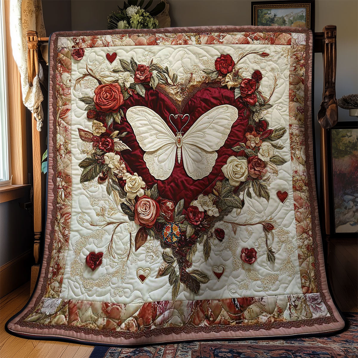 Butterfly Of Love WN0712031CL Quilt