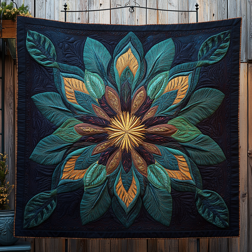 Golden Native Whispers WN2409041CL Quilt