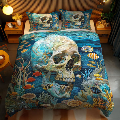 Ocean Skull WN2110101CL Duvet Cover Set