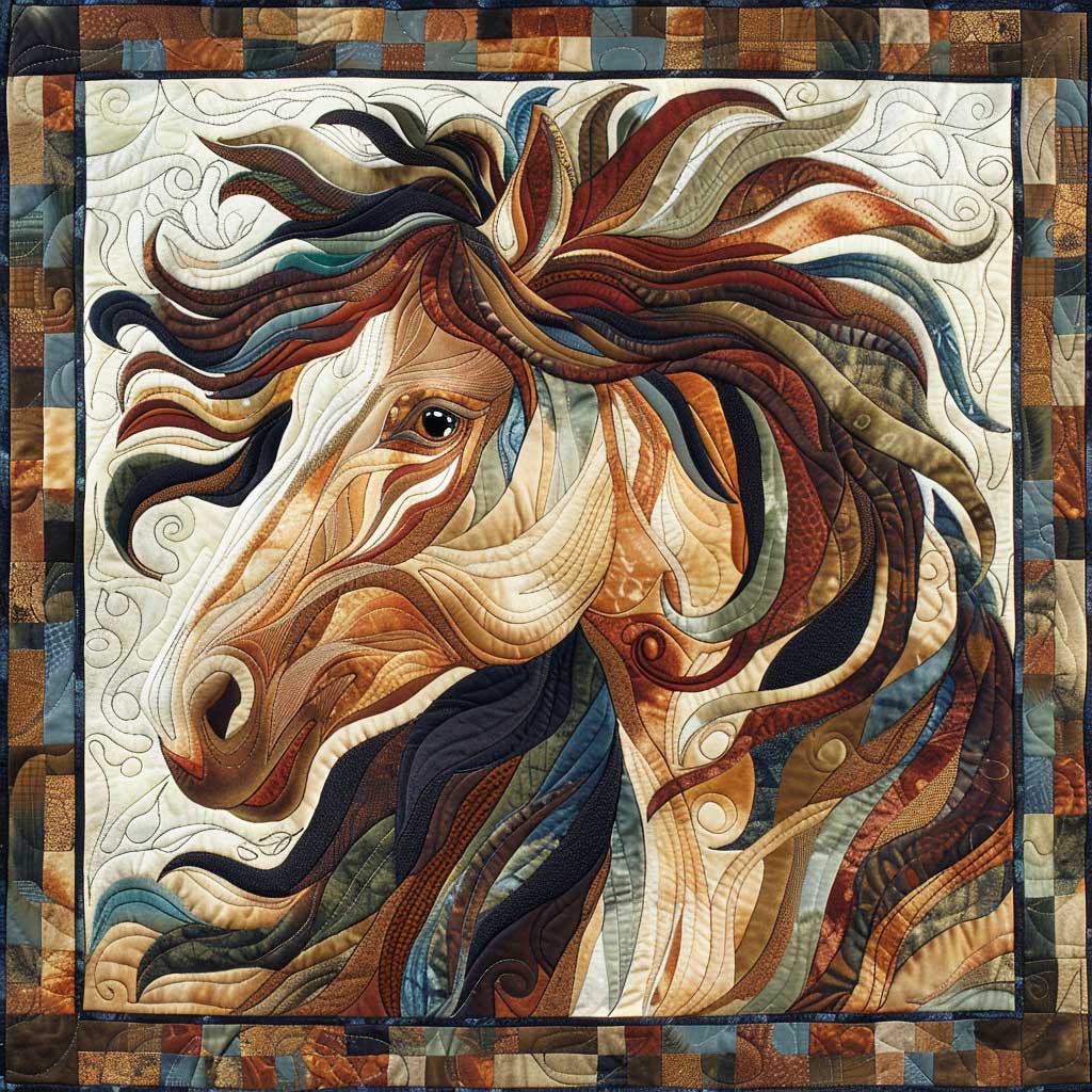 Elegant Horse XR0908021CL Quilt