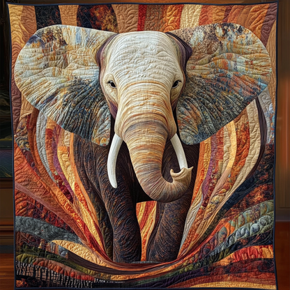 Elephant Elegance YR0201005CL Quilt