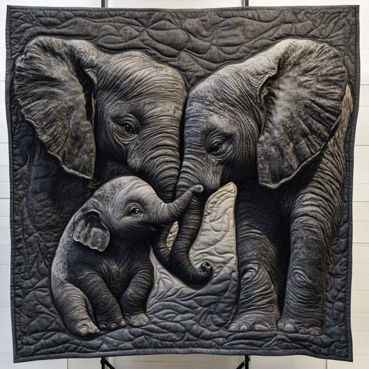 Elephant Family WU2612130CL Quilt