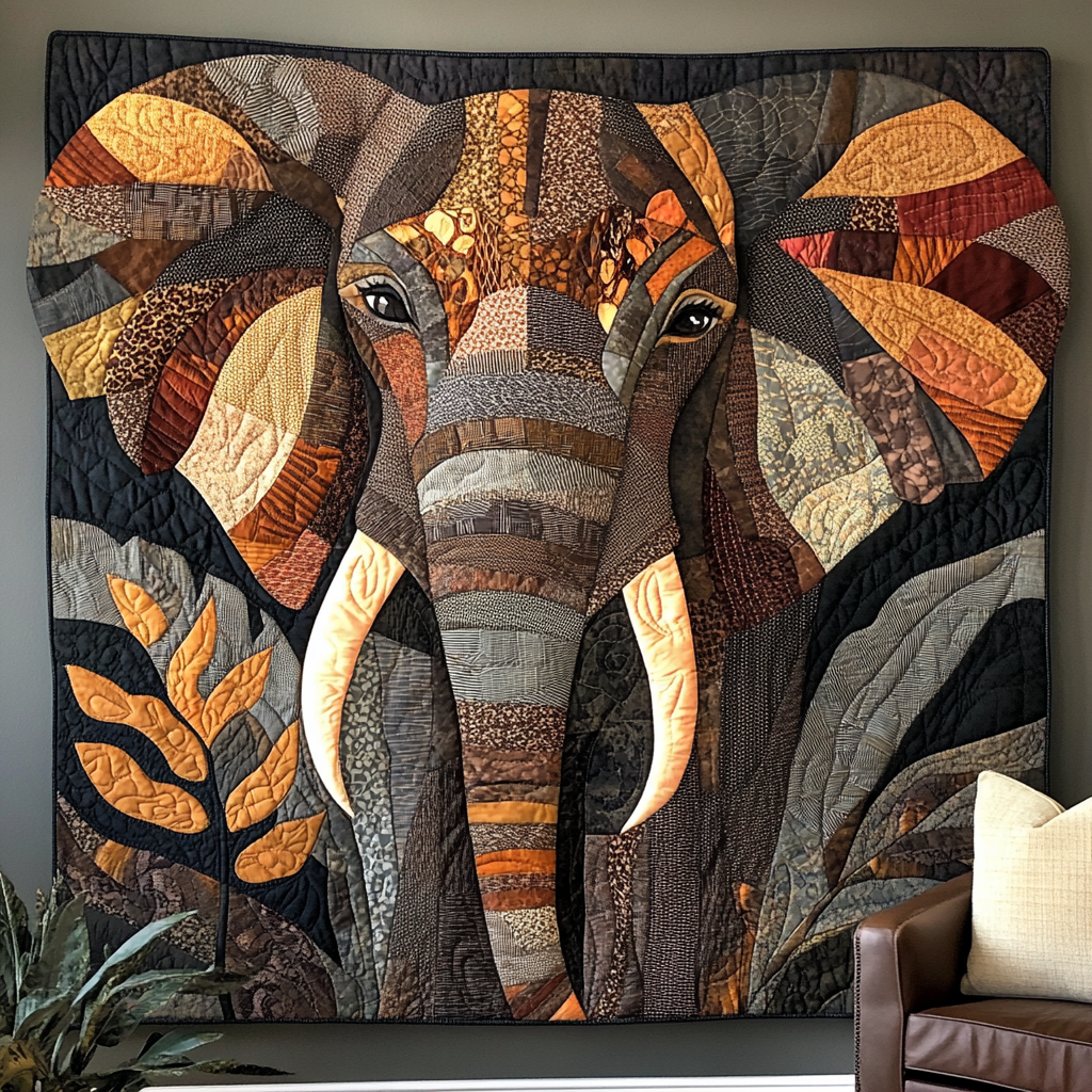 Elephant YR1902001CL Quilt