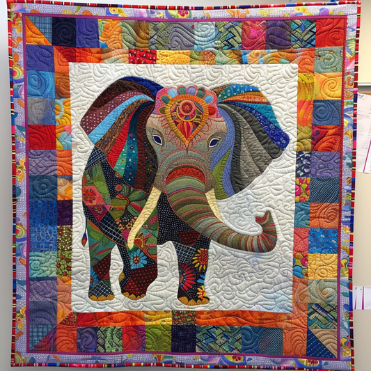 Elephants XR0606014CL Quilt