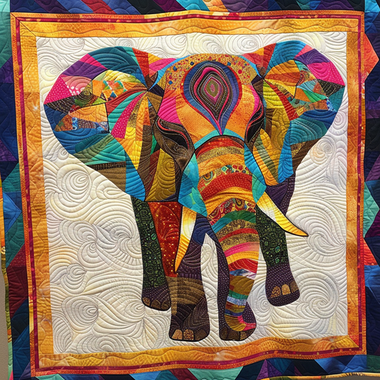 Elephants XR0606016CL Quilt