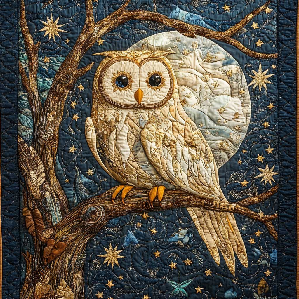 Enchanted Owl XR0508001CL Quilt