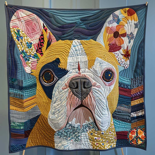 Whimsical French Bulldog WN1510008CL Quilt