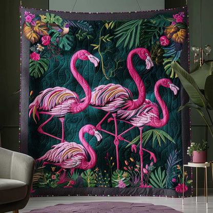 Paradise Flamingo WN1510037CL Quilt