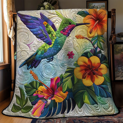 Hummingbird Paradise WN2810096CL Quilt
