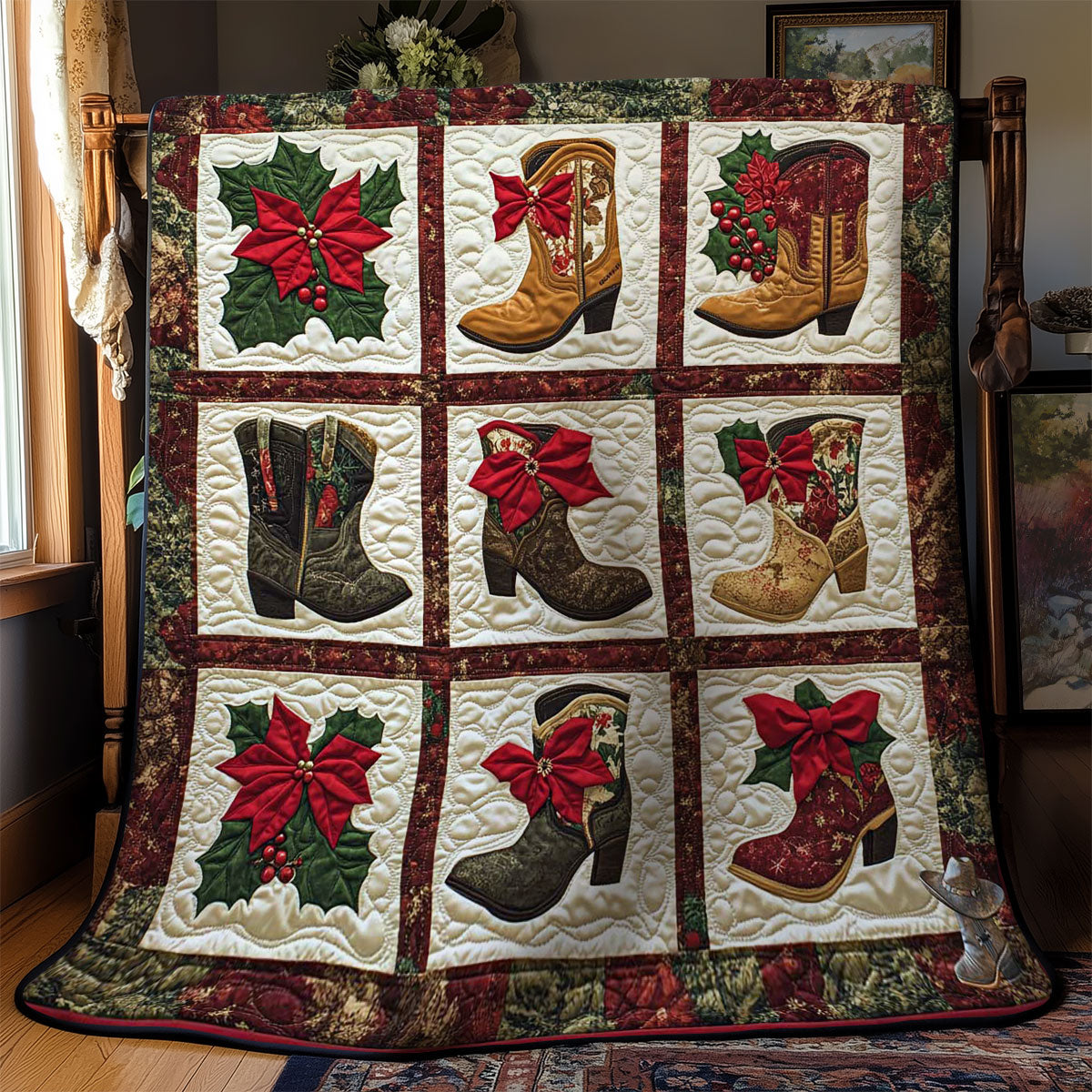 Festive Boot Bliss WN2211044CL Quilt